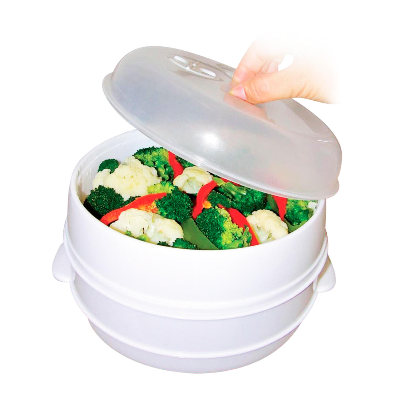 Cazuela Para Microondas De Cocina Al Vapor