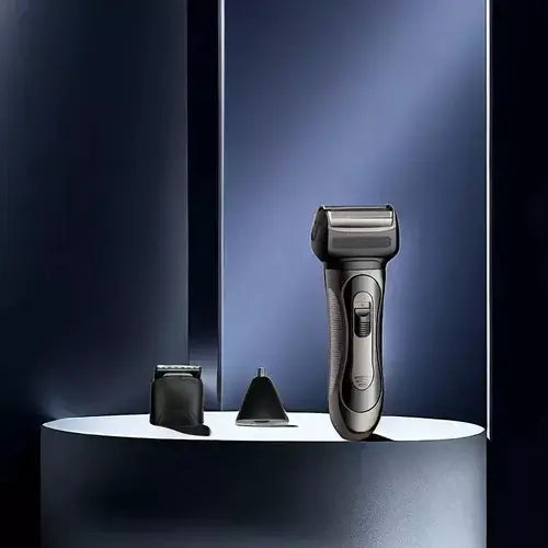 Rasuradora Eléctrica 3 en 1 para Barba, Nariz y Cabello